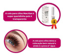 Cola Cílios Postiços Transparente Macrilan Prova D'água