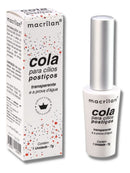 Cola Cílios Postiços Transparente Macrilan Prova D'água