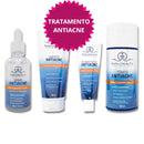 Tratamento Facial Completo Antiacne Phallebeauty Kit 4 Un