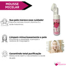 Mousse Micelar Espuma De Limpeza Facial Rosa Mosqueta