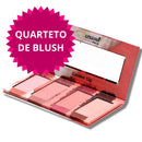 Quarteto De Blush Ludurana Makeup