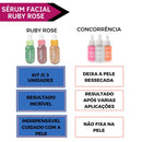 Sérum Facial Antioxidante Detox Hidratante Ruby Rose Kit C/3 Unidades
