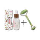Kit Sérum Facial Melu + Rolo Massageador Pedra de Jade - Escolha o seu!