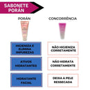 Sabonete Facial Hidratante Rosa Mosqueta Porán 100G