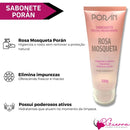 Sabonete Facial Hidratante Rosa Mosqueta Porán 100G