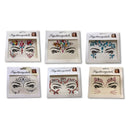 Adesivo Strass Facial Rosto Maquiagem Carnaval 06 Unidades