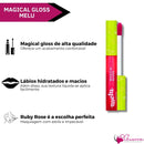 Magical Gloss Melu Ruby Rose - Brilho Intenso e Cores Vibrantes à sua Escolha!