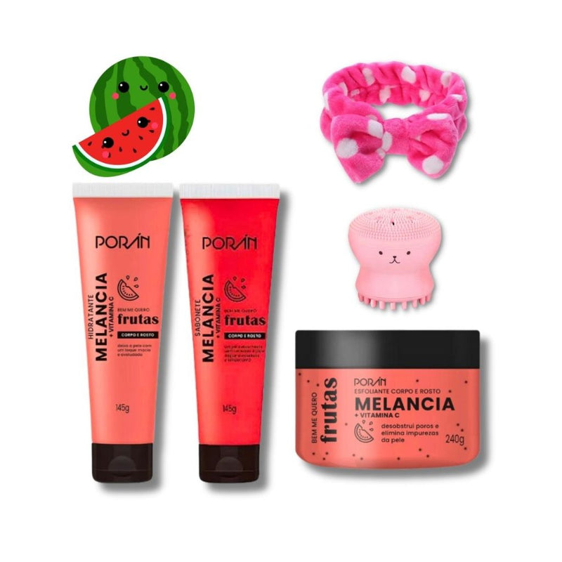 Kit de Beleza Melancia Porãn Revitalize Sua Pele com o Poder da Natureza