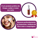 Mousse Micelar Melancia Cheirinho de Chiclete Limpeza Facial Soul Cosméticos 150 ml