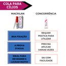 Cola Para Cílios Postiços - Macrilan