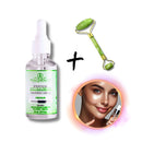 Kit Sérum Facial Anti-oleosidade Phallebeauty + Rolo Massageador Pedra de Jade