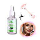 Kit Sérum Facial Anti-oleosidade Phallebeauty + Rolo Massageador Pedra de Jade