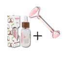 Kit Sérum Facial Melu + Rolo Massageador Pedra de Jade - Escolha o seu!