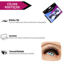 Cílios Postiços Macrilan CL9-2: Efeito 7D para um Volume Extraordinário