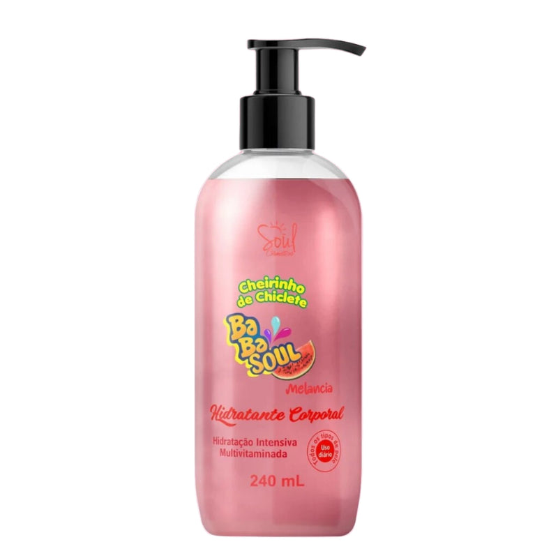 Hidratante Corporal – Baba Soul Cheirinho de Chiclete Melancia – 240ml