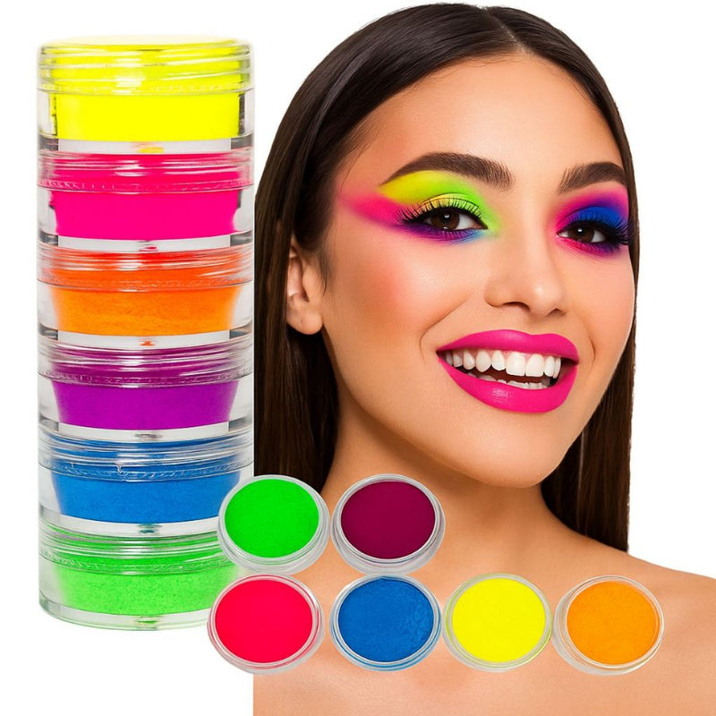 Sombra Neon Solta Ultra Pigmentada | Maquiagem Colorida Brilhante