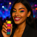 Sombra Neon Solta Ultra Pigmentada | Maquiagem Colorida Brilhante