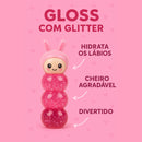 Magic Lip Oil Jasmyne Brilho Labial Hidratação Kit C/6 Unidades