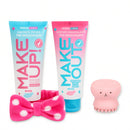 Kit Limpeza Facial Derma Chem + Faixa Spa + Massageador