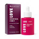 Sérum Facial 3 EM 1  Vitamina C, Rosa Mosqueta e Ácido Hialurônico  Max Love 30ML