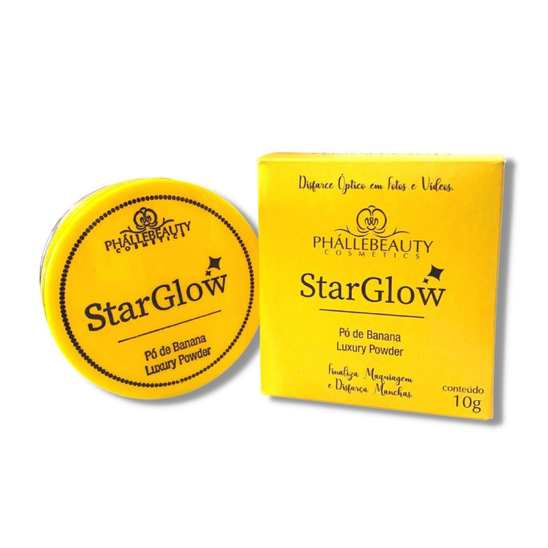Pó Banana Finaliza Maquiagem Star Glow Phallebeauty