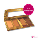 Paleta Contorno Facial Quarteto Ludurana