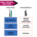 Máscara para Cílios Trópico define e alonga - ruby rose