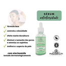 Kit Limpeza Facial Pele Oleosa Acne Skincare Mousse + Serum