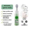 Kit Limpeza Facial Pele Oleosa Acne Skincare Mousse + Serum