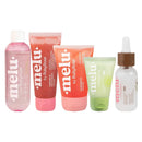 Kit Cuidado Facial Melu 5 Itens Skin Care Nutritivo Coco