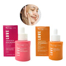 Kit Skincare Sérum Rosa Mosqueta E Vitamina C Max Love 30ml